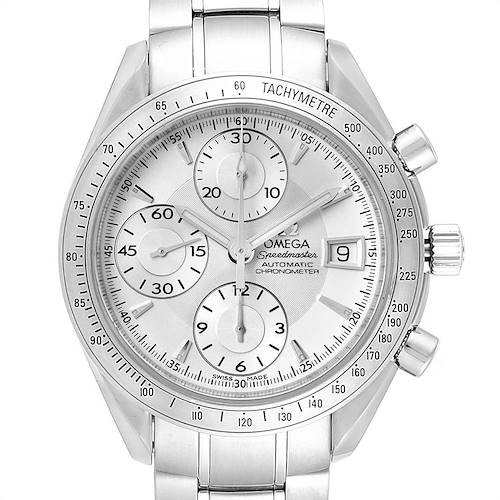 Photo of Omega Speedmaster Silver Dial Chronograph Mens Watch 3211.30.00 Card