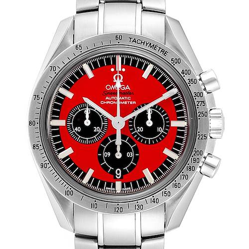 Photo of Omega Speedmaster Schumacher Legend Red Limited Edition Watch 3506.61.00