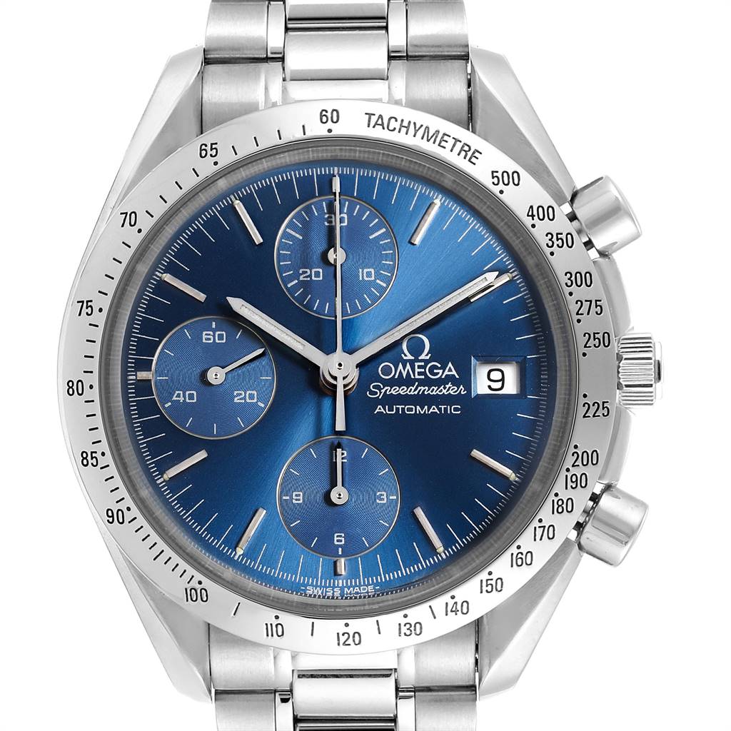 Blue Dial Steel Mens Watch 3511.80.00 