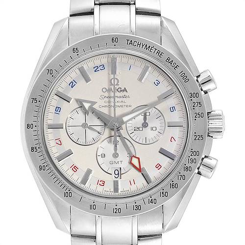 Photo of Omega Speedmaster Broad Arrow Co-Axial GMT Mens Watch 3581.30.00