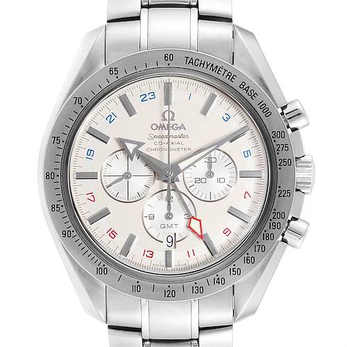 Photo of Omega Speedmaster Broad Arrow Co-Axial GMT Steel Mens Watch 3581.30.00