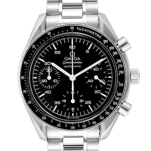 Photo of Omega Speedmaster Reduced Black Dial Automatic Mens Watch 3510.50.00