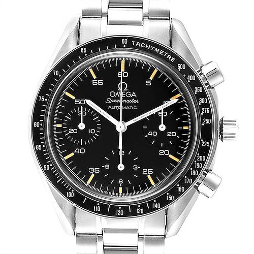 Photo of Omega Speedmaster Reduced Automatic Mens Watch 3510.50.00 Card
