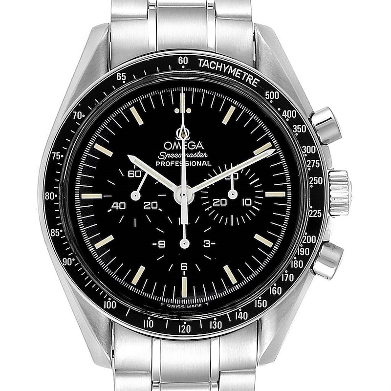 Omega Speedmaster 861 Steel Mens Moon Watch 3590.50.00 SwissWatchExpo