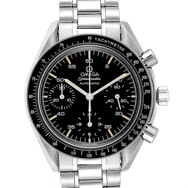 Omega Speedmaster Reduced Automatic Mens Watch 3510.50.00 Card SwissWatchExpo
