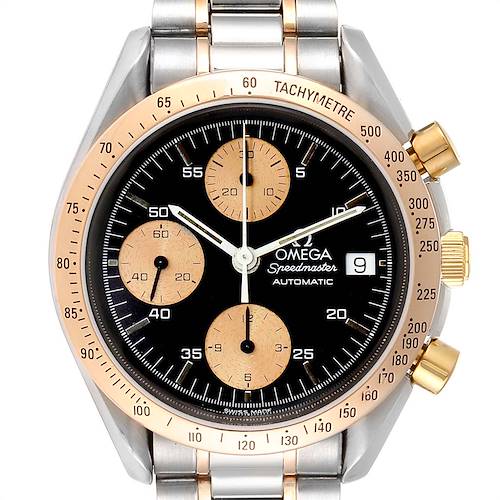 Photo of Omega Speedmaster Steel Rose Gold Automatic Watch 3716.50.00