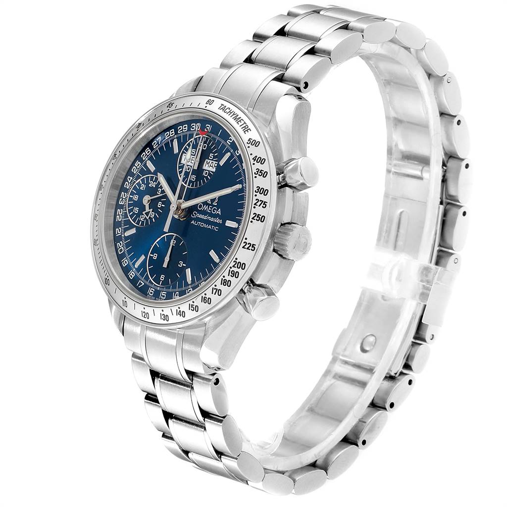 Omega Speedmaster Day-Date Blue Dial Mens Watch 3523.80.00 ...