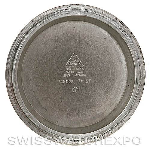 This image shows the interior case back of the Omega Speedmaster Men's Stainless Steel Black Dial Men's Stainless Steel Black Dial watch.