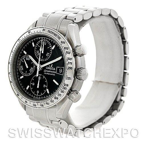 Mens Omega Speedmaster Automatic Date Watch 3513.50.00 SwissWatchExpo