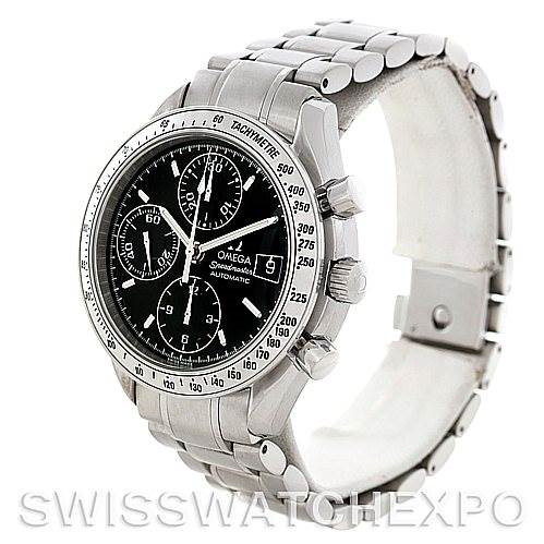 Mens Omega Speedmaster Automatic Date Watch 3513.50.00 SwissWatchExpo
