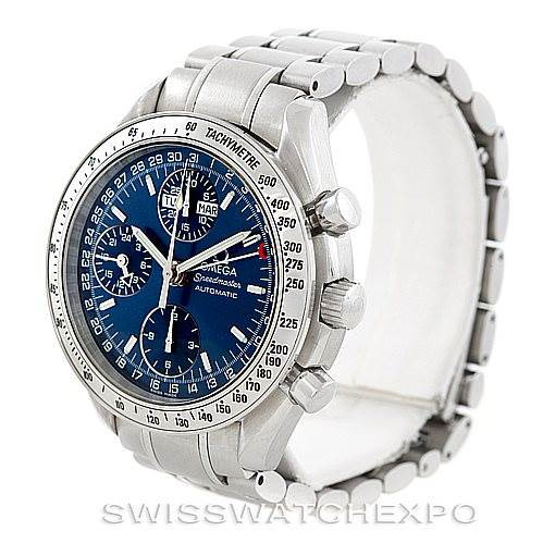 Mens Omega Speedmaster Automatic Day Date Watch 3523.80.00 SwissWatchExpo