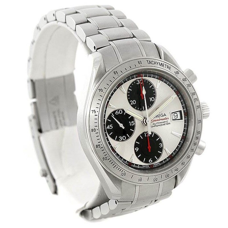 Omega Speedmaster Day Date Chronograph Watch 3211.31.00 SwissWatchExpo