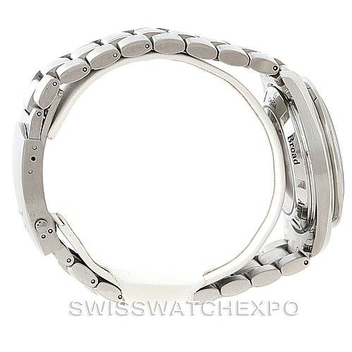 This is a side view of an Omega Speedmaster 321.10.42.50.01.001 Men
s Stainless Steel Black Dial 321.10.42.50.01.001 Men
s Stainless Steel Black Dial watch showing the bracelet and case profile.