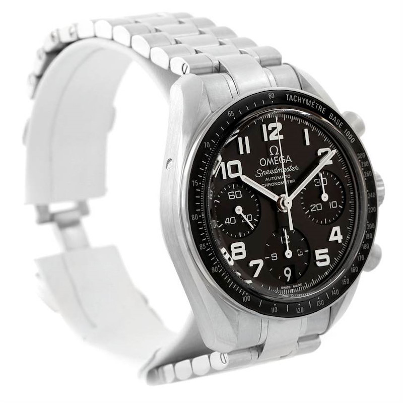 Omega Speedmaster Grey Dial Automatic Chronograph Watch 324.30.38.40.06.001 SwissWatchExpo