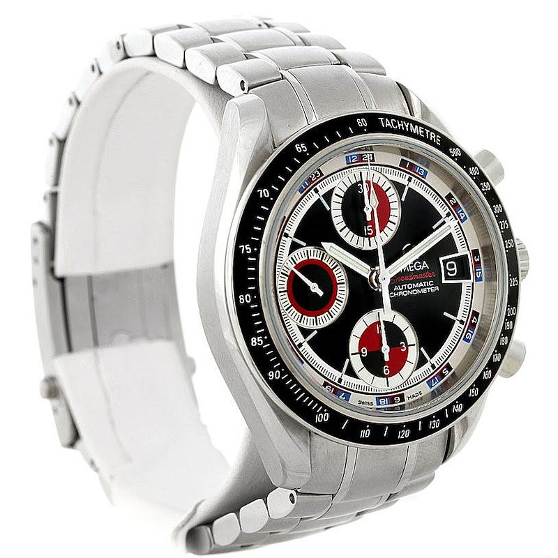 Omega Speedmaster Day Date Chronograph Watch 3210.52.00 SwissWatchExpo