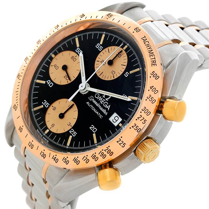 omega speedmaster rose gold