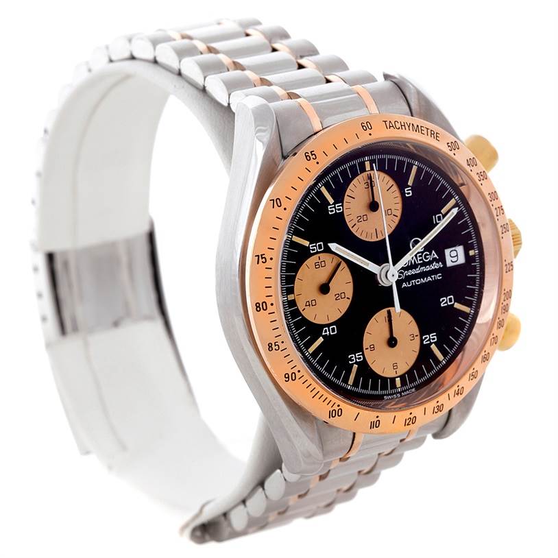 omega speedmaster rose gold