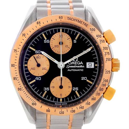 Photo of Omega Speedmaster Steel Rose Gold Automatic Watch 3716.50.00