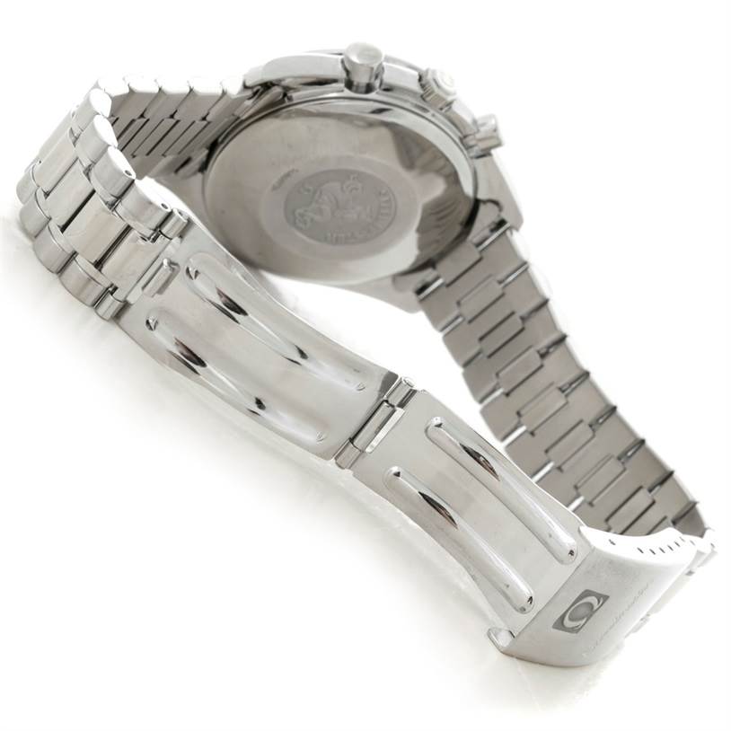 omega speedmaster automatic white dial