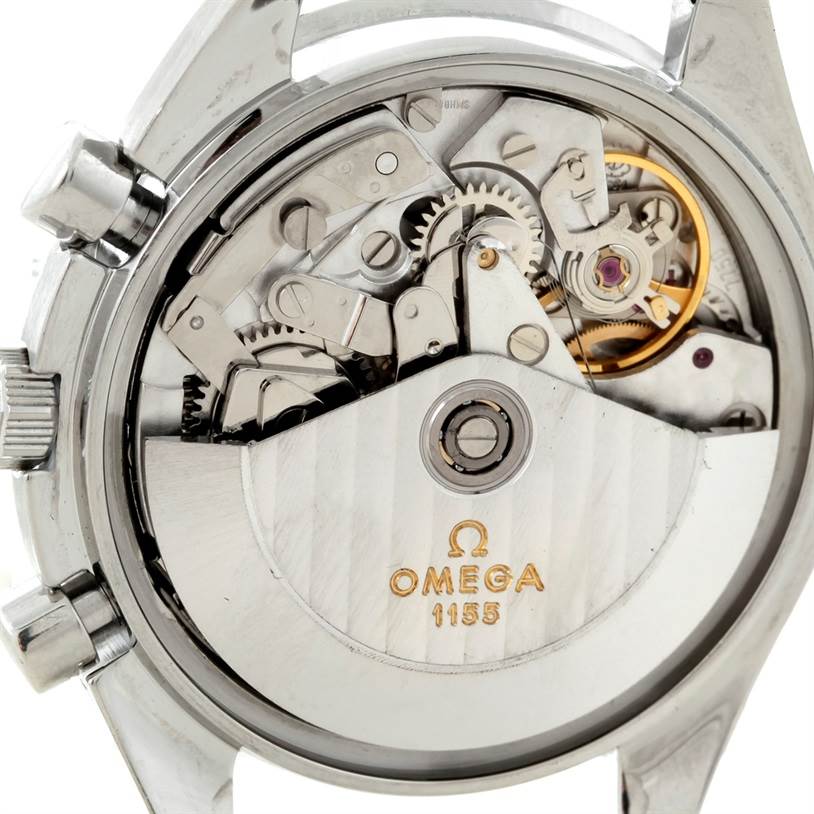 omega speedmaster automatic white dial