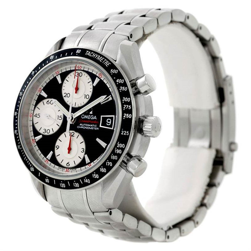 Omega Speedmaster Day Date Chronograph Watch 3210.51.00 SwissWatchExpo