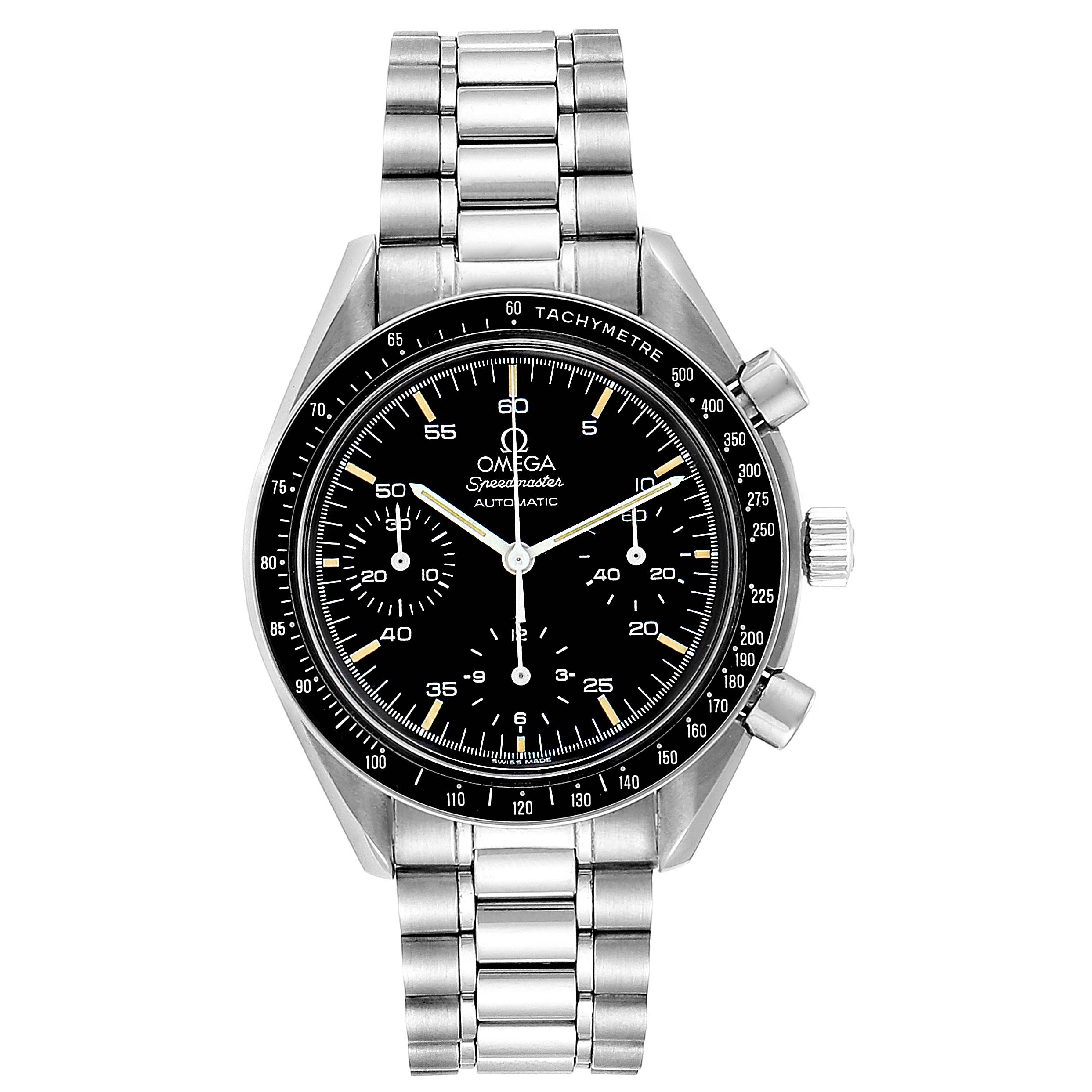 Omega Speedmaster Reduced Automatic Mens Watch 3510.50.00 | SwissWatchExpo