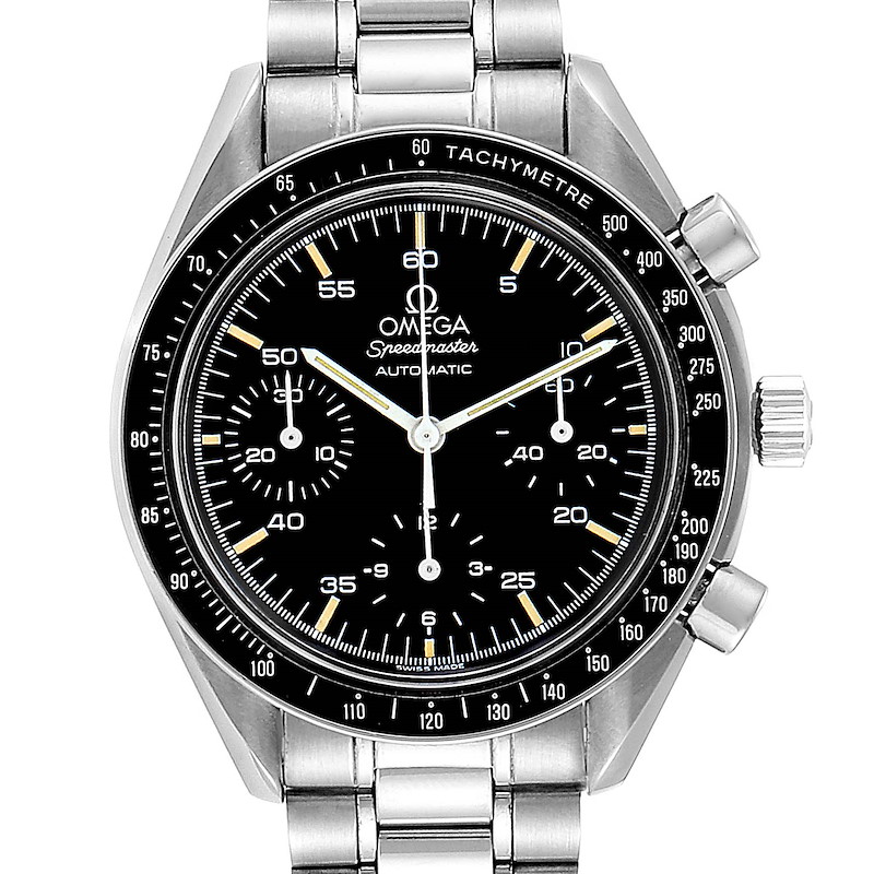 Omega Speedmaster Reduced Automatic Mens Watch 3510.50.00 SwissWatchExpo