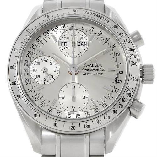 Photo of Omega Speedmaster Silver Dial Automatic Day Date Mens Watch 3523.30.00