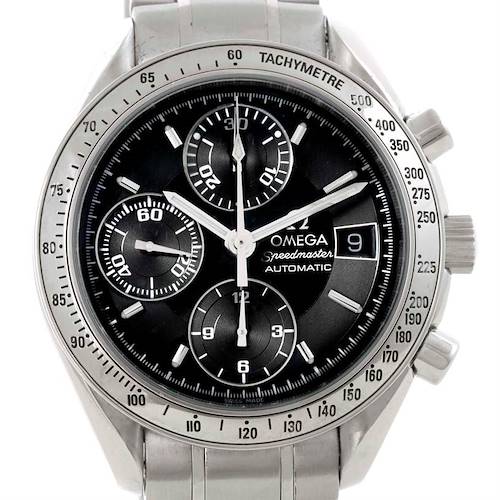 Photo of Omega Speedmaster Date Black Dial Mens Automatic Watch 3513.50.00