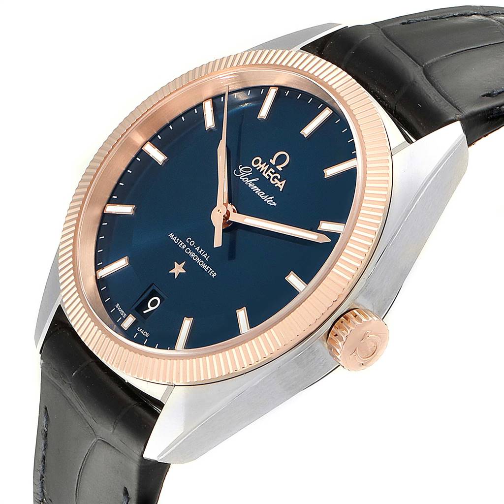 omega globemaster yellow gold