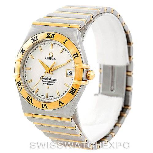 Omega Constellation Steel 18K Yellow Gold Mens Watch 1202.30.00 Unworn SwissWatchExpo