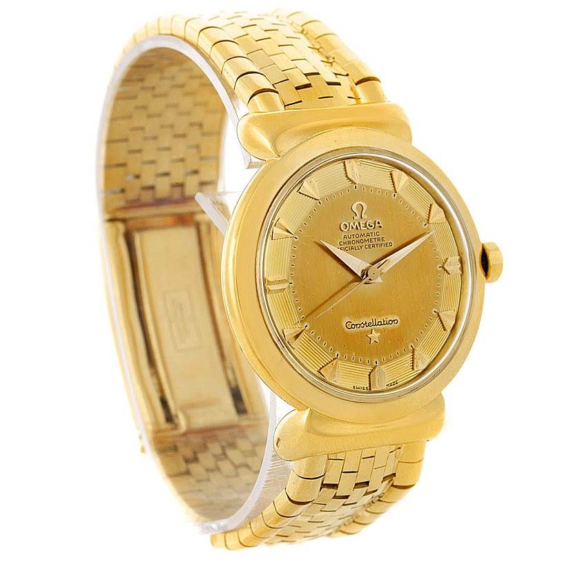 Omega Constellation Grand Luxe 18K Yellow Gold Watch 14365 | SwissWatchExpo