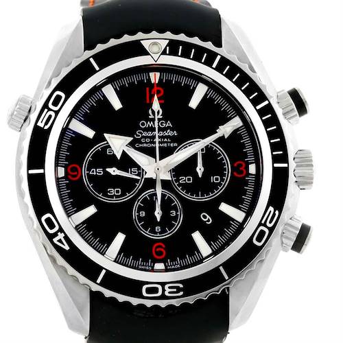 Photo of Omega Seamaster Planet Ocean Rubber Strap Chronograph Watch 2210.51.00
