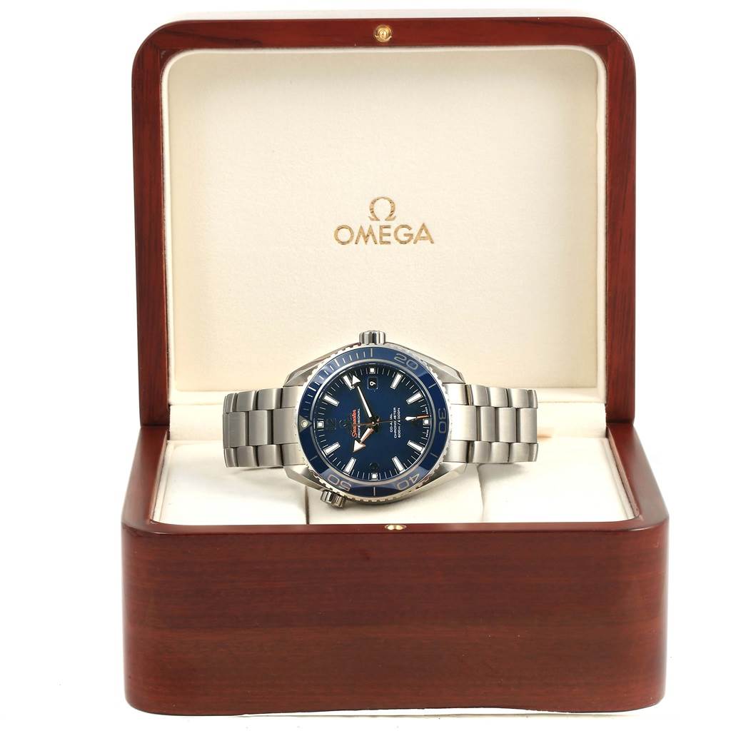 Omega Seamaster Planet Ocean LiquidMetal Watch 232.90.46.21.03.001 ...