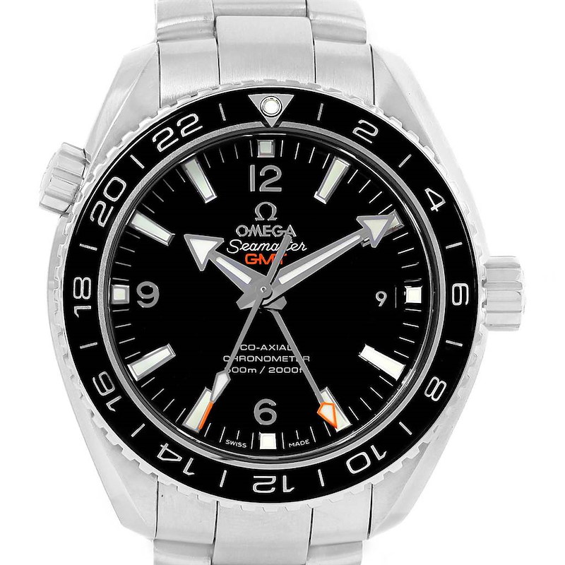 Omega Seamaster Planet Ocean GMT Watch 232.30.44.22.01.001 Unworn SwissWatchExpo