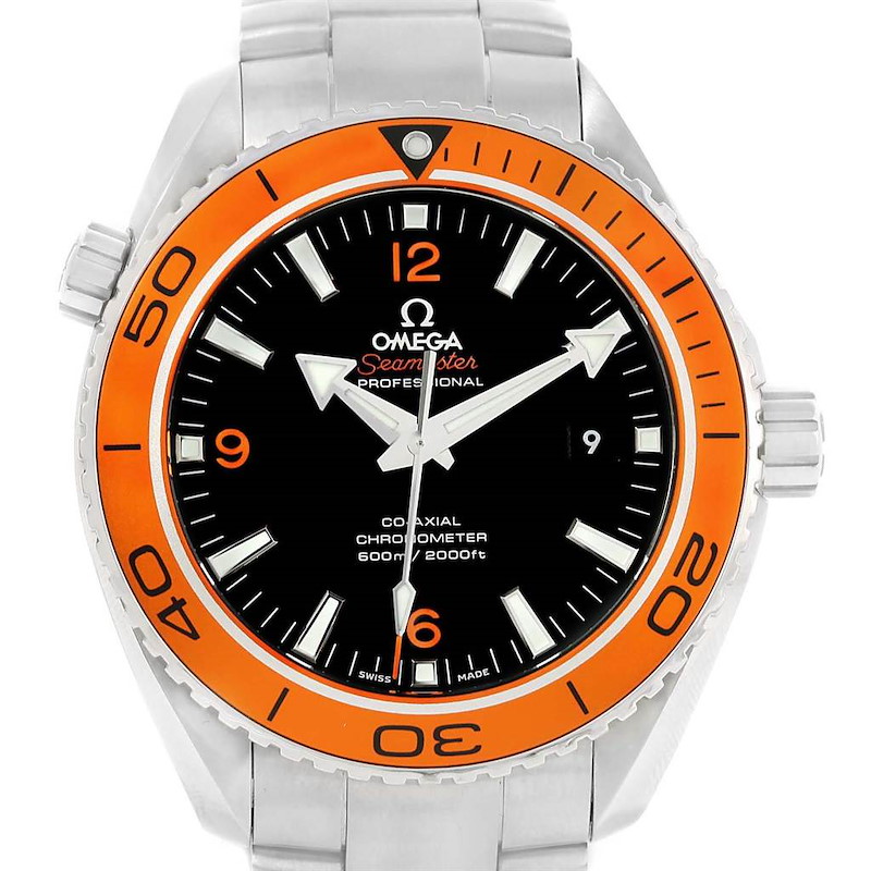Omega Seamaster Planet Ocean 45 mm Watch 232.30.46.21.01.002 Box Card SwissWatchExpo