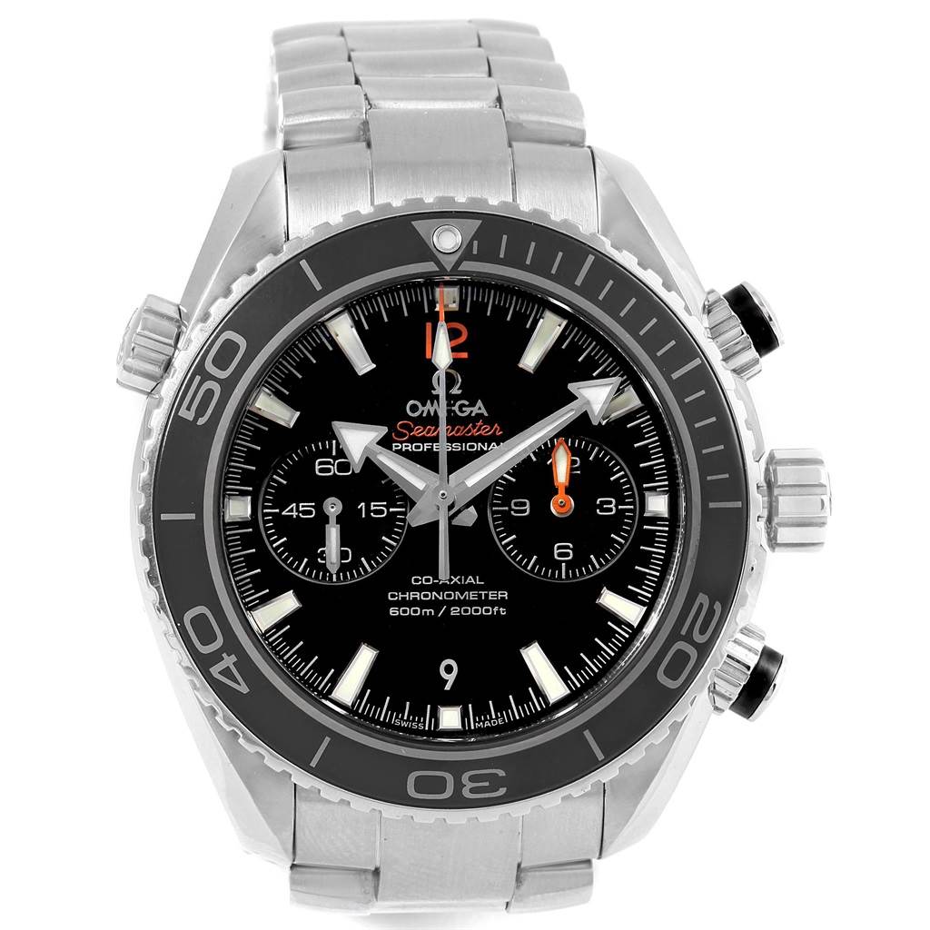 Omega Seamaster Planet Ocean Chrono Watch 232.30.46.51.01.003 Box Card ...