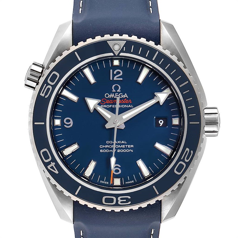 Omega Seamaster Planet Ocean Titanium Watch 232.92.46.21.03.001 Unworn SwissWatchExpo
