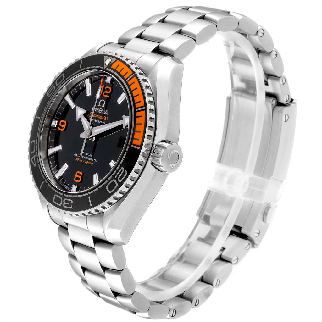 Omega Planet Ocean Black Orange Bezel Watch 215.30.44.21 ...