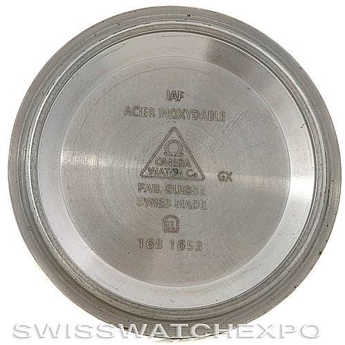 The image shows the inner case back of an Omega Planet Ocean 2909.50.38 OR 29095038 Men's Stainless Steel Black Dial 2909.50.38 OR 29095038 Men's Stainless Steel Black Dial watch, featuring branding and model details.