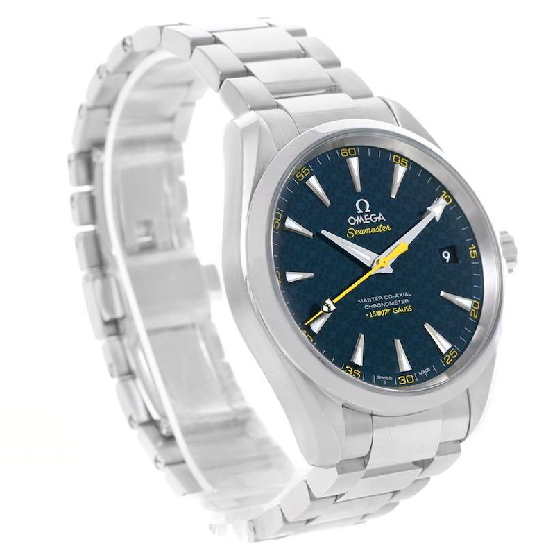 Omega Seamaster Aqua Terra Spectre Bond LE Watch 231.10.42.21.03.004 SwissWatchExpo