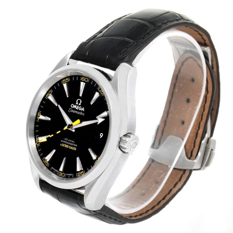 Omega Aqua Terra Co-Axial 5000 Gauss Watch 231.12.42.21.01.001 Unworn SwissWatchExpo