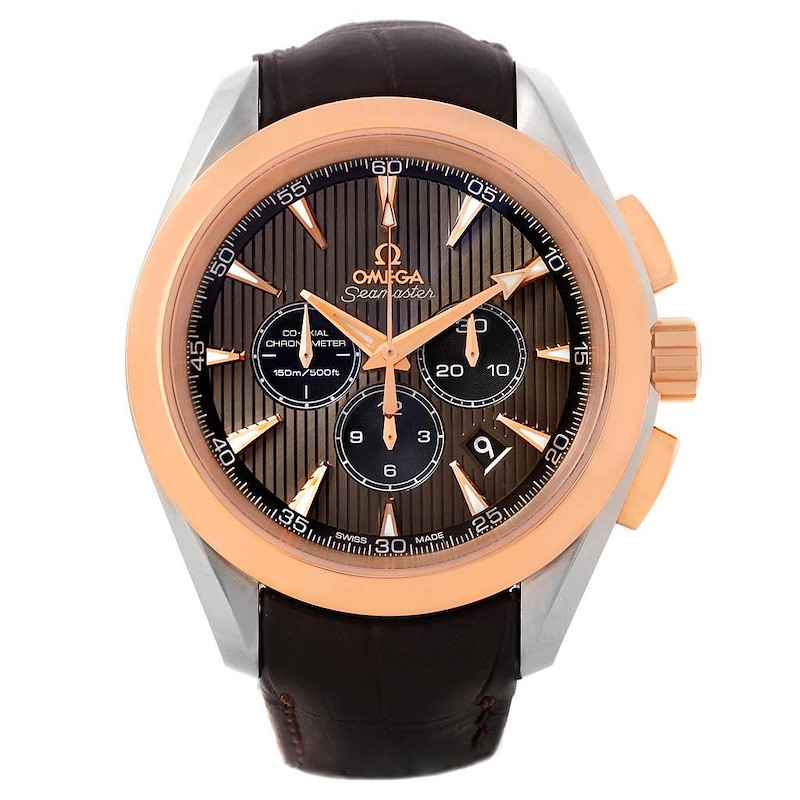 Omega Seamaster Aqua Terra Steel Rose Gold Watch 231.23.44.50.06.001 SwissWatchExpo