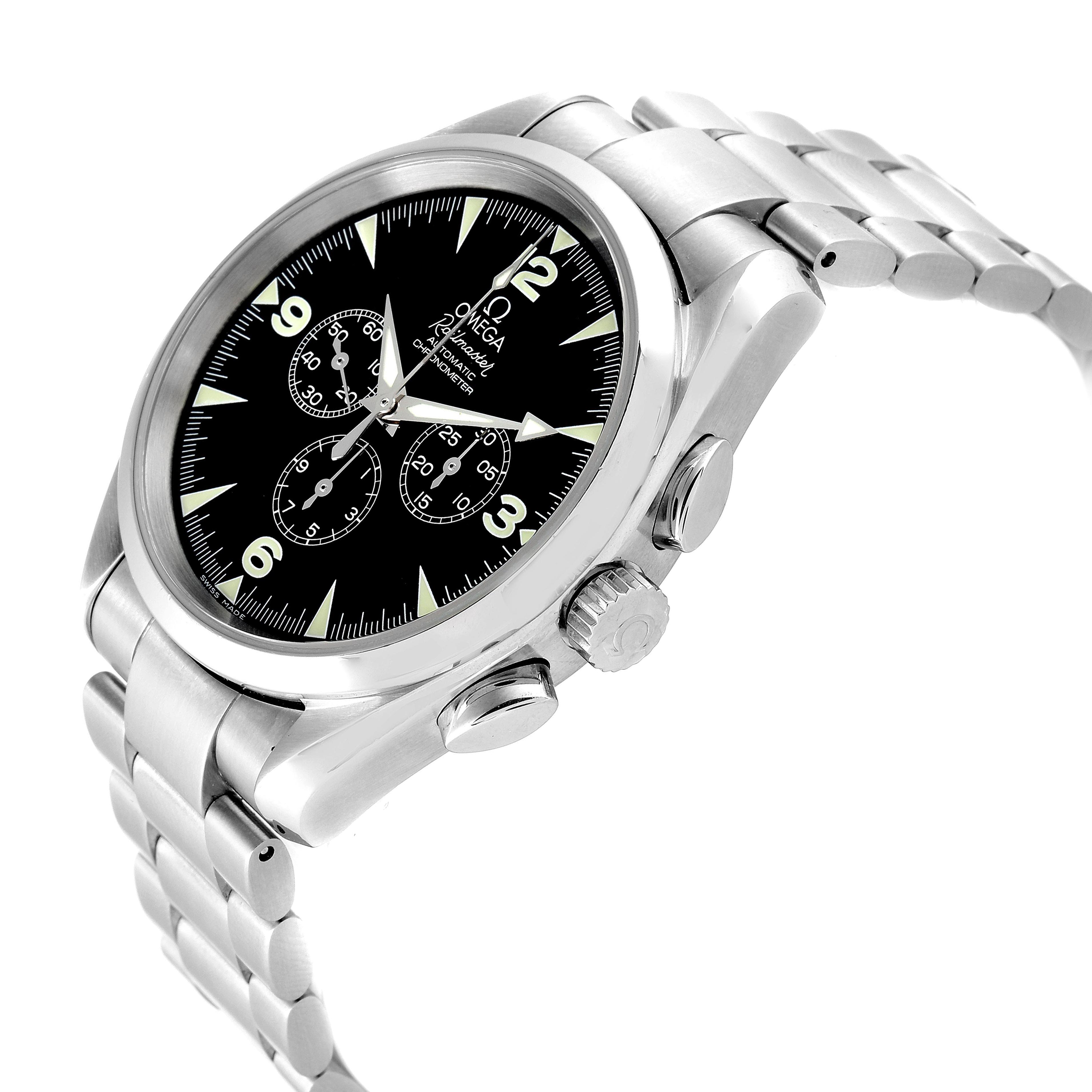 The image shows an Omega Aqua Terra 2512.52.00 Men's Stainless Steel Black Dial 2512.52.00 Men's Stainless Steel Black Dial watch at a three-quarter angle, highlighting the dial, bezel, crown, and bracelet.