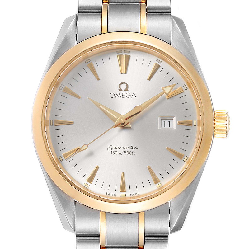 Omega Seamaster Aqua Terra 150M Steel Yellow Gold Watch 2317.30.00 SwissWatchExpo