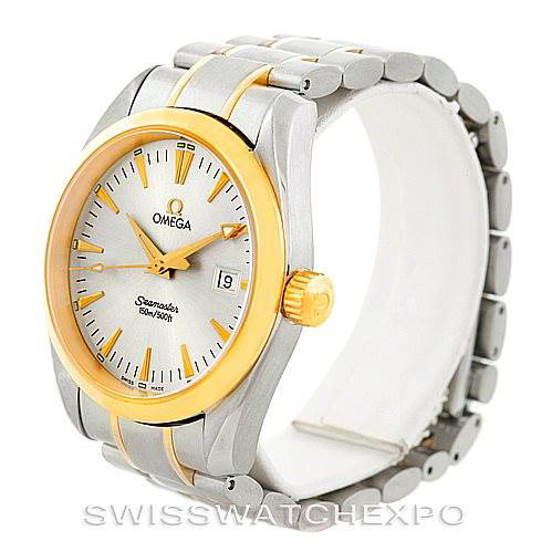 Omega Seamaster Aqua Terra Steel Yellow Gold Watch 2317.30.00 SwissWatchExpo