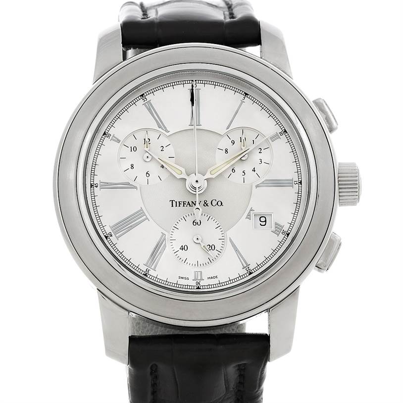 Tiffany Men's Steel Chronograph Watch | SwissWatchExpo