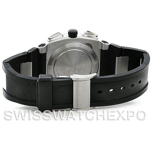 Bvlgari Ergon Mens Automatic Stainless Steel Chronograph Watch EG 40 SCH