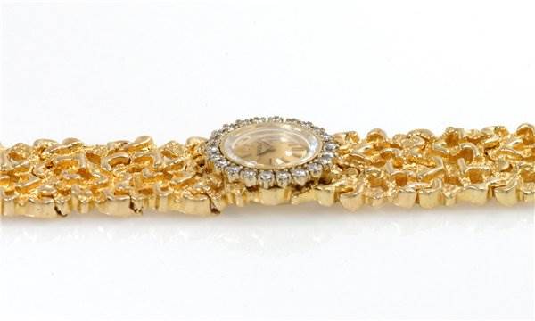 Rolex Vintage Ladies 14k Yellow Gold w Diamond Watch | SwissWatchExpo