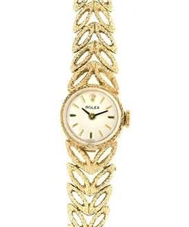 Photo of Rolex Vintage Ladies 14k Yellow Gold Watch